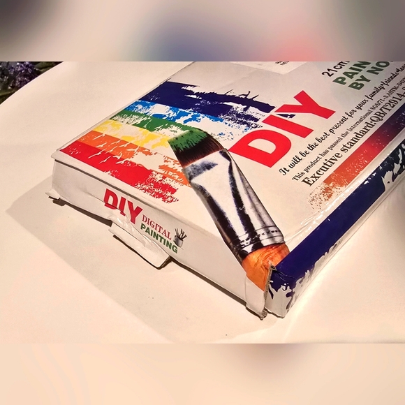 Rebotipy Deer Paint by Numbers Deer in The Forest DIY Paint by Numbers Kit Art - Picture 4 of 12